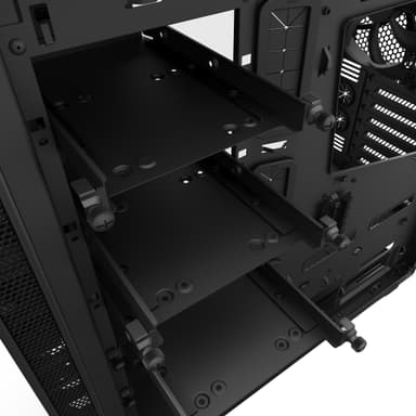 NZXT H440W 2017 datorchassi (matt svart/fönster)
