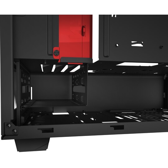 NZXT S340 datorchassi (svart/röd)