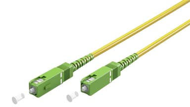 Goobay Fiberoptisk kabel (FTTH), Singlemode (OS2) Yellow, gul (Simplex