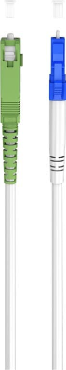 Goobay Fiberoptisk kabel (FTTH), Singlemode (OS2) White, vit (Simplex)