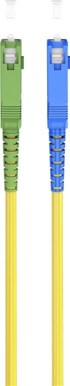 Goobay Fiberoptisk kabel (FTTH), Singlemode (OS2) Yellow, gul (Simplex