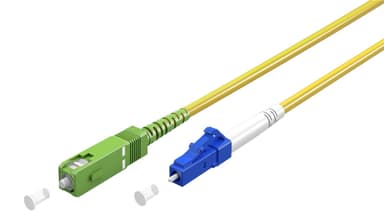 Goobay Fiberoptisk kabel (FTTH), Singlemode (OS2) Yellow, gul (Simplex