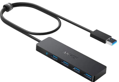 Anker 4-ports ultratunn USB 3.0-datahub