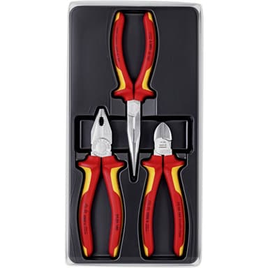 VDE Tång-set 3 delar Knipex 00 20 12