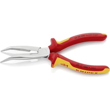 VDE Flat rundtång Böjda 45° 200 mm Knipex 26 26 200