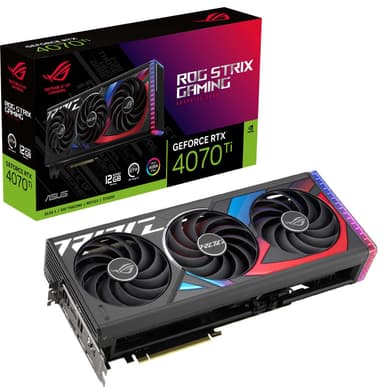 ASUS GeForce RTX 4070 Ti ROG STRIX GAMING 12G grafikkort