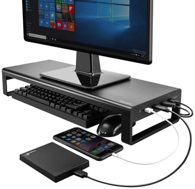 Essentials USB bildskärmsställ