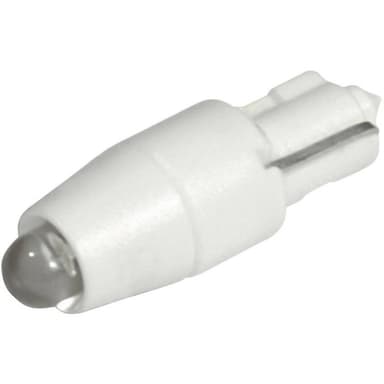 LED-signallampa CML 1511A35W3D 1511A35W3D W 2 x 4.6 d