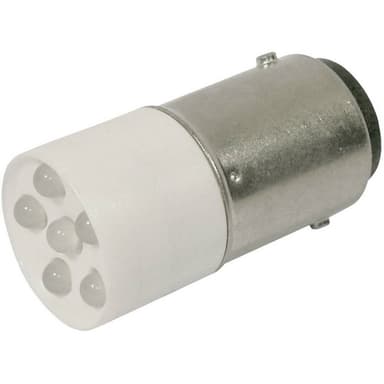 LED-signallampa CML 1864035W3 1864035W3 BA15d N/A Max.