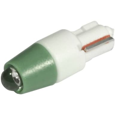 LED-signallampa CML 1511A35UG3 1511A35UG3 W 2 x 4.6 d