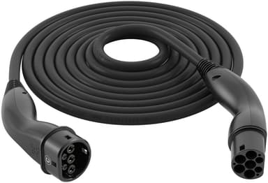 HELIX® laddkabel Typ 2, upp till 7,4 kW, m, svart