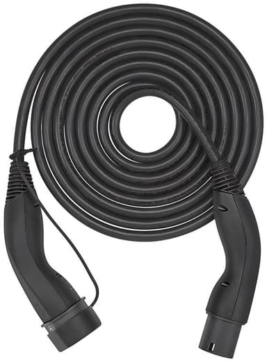 HELIX® laddkabel Typ 2, upp till 11 kW, m, svart