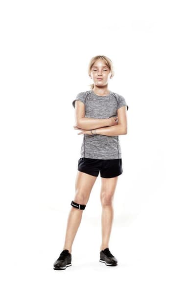 Rehband UD Knee Strap Black Jr, Knästöd