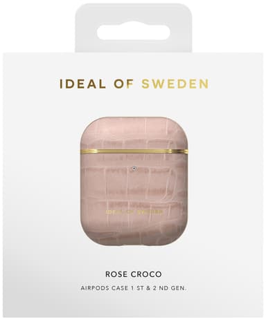 iDeal of Sweden AirPods 1st/2nd gen fodral (rose croco)
