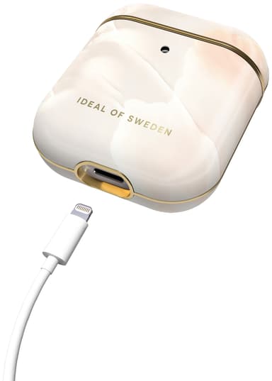iDeal of Sweden AirPods 1st/2nd gen fodral (rose pearl marble)