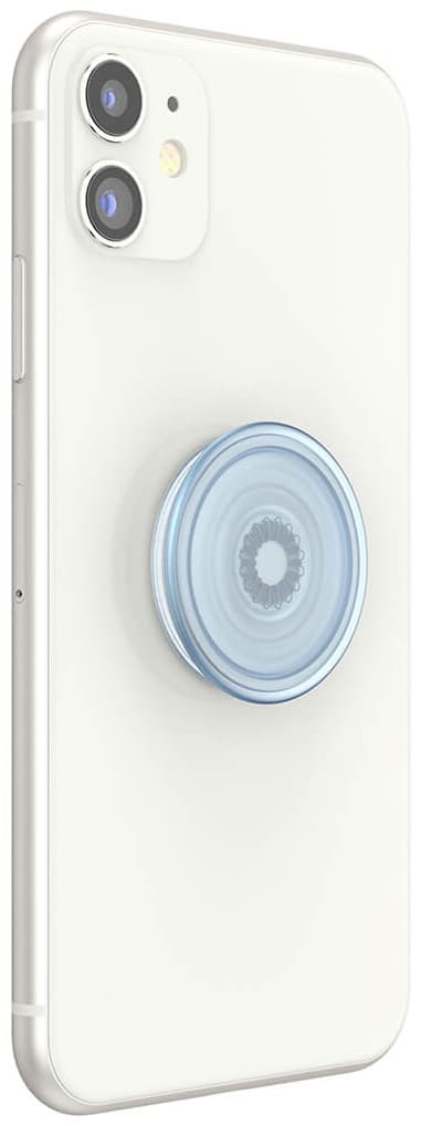 Popsockets PopGrip för mobilenheter (Ice Blue)