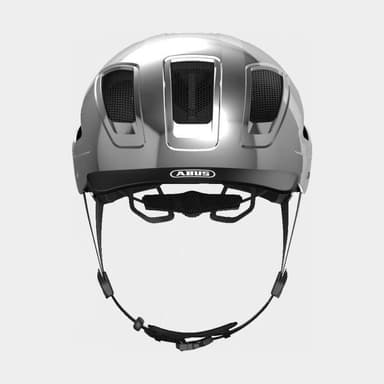 Abus Hyban 2.0 Chrome Silver, Cykelhjälm Silver M