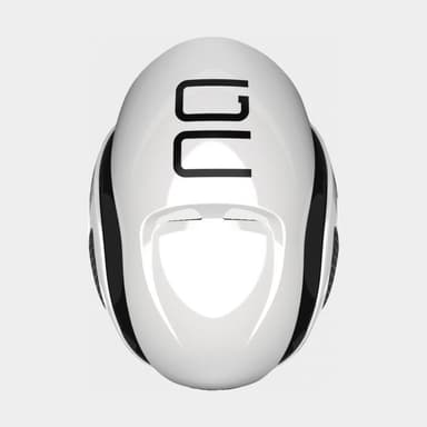 Abus GameChanger Polar White, Cykelhjälm Svart M
