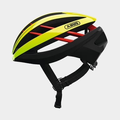 Abus Aventor Neon Yellow, Cykelhjälm Gul S