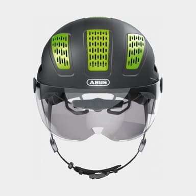 Abus Hyban 2.0 ACE Titan, Cykelhjälm Grå Large