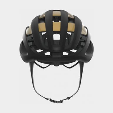 Abus AirBreaker Black Gold, Cykelhjälm Gold M