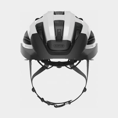 Abus Macator White Silver, Cykelhjälm Silver M