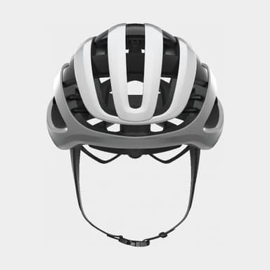 Abus AirBreaker Silver White, Cykelhjälm Silver S