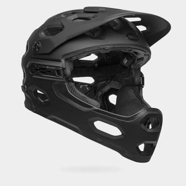 Bell Super 3R MIPS Matte Black/Grey, Cykelhjälm Svart Large