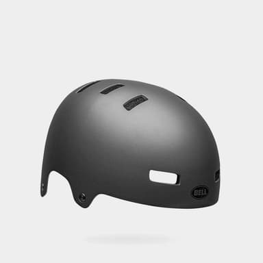 Bell Local Matte Gray, Cykelhjälm Grå M
