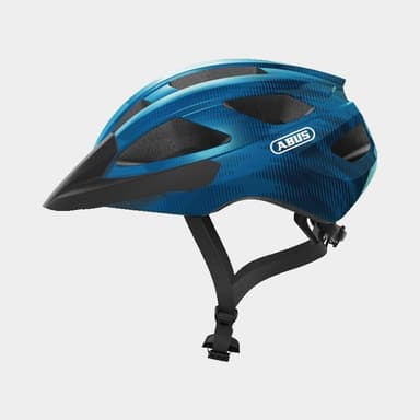 Abus Macator Steel Blue, Cykelhjälm Blå M