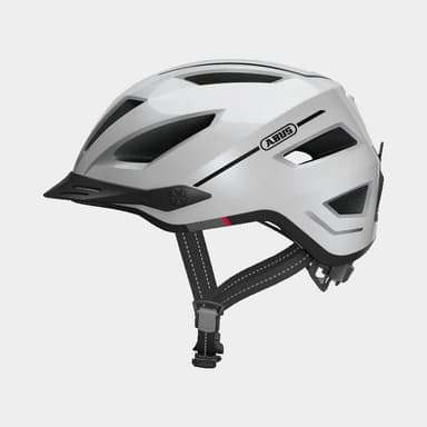 Abus Pedelec 2.0 Pearl White, Cykelhjälm Vit M