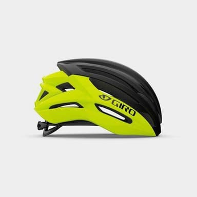 GIRO Syntax MIPS Highlight Yellow Black, Cykelhjälm Gul Large