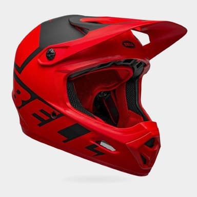 Bell Transfer Matte Red/Black, Cykelhjälm Röd XL