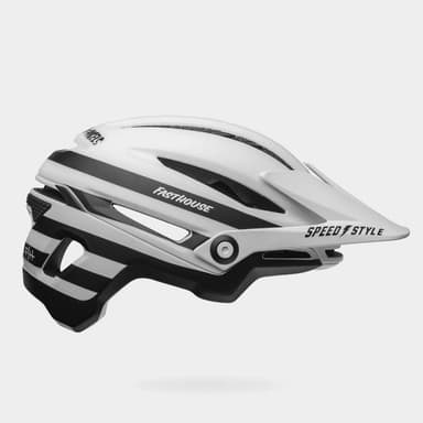Bell Sixer MIPS Matte White/Black FastHouse, Cykelhjälm Vit Large