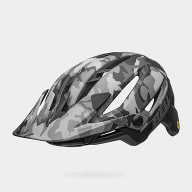 Bell Sixer MIPS Matte/Gloss Black Camo, Cykelhjälm Grå M