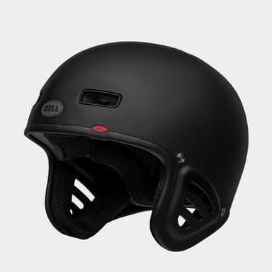 Bell Racket Matte Black, Cykelhjälm Svart Large
