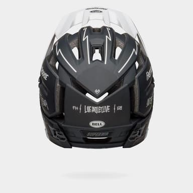 Bell Super Air R MIPS Fasthouse Matte Black/White, Cykelhjälm Svart Large