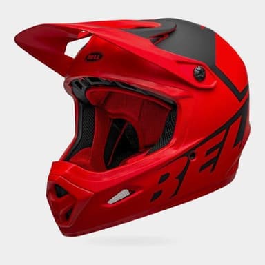 Bell Transfer Matte Red/Black, Cykelhjälm Röd XL