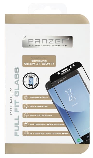 Panzer Full-Fit Samsung Galaxy J7 2017 skärmskydd