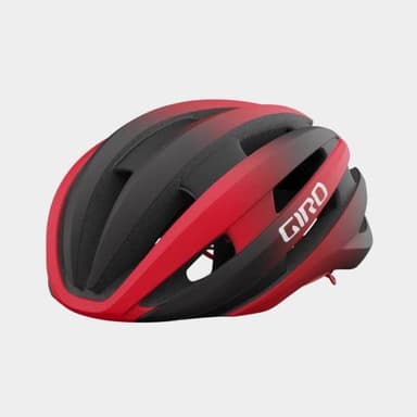GIRO Synthe MIPS II Matte Black/Bright Red, Cykelhjälm Röd Large