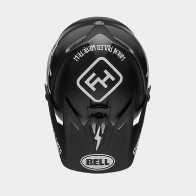 Bell Full-9 Fusion MIPS Fasthouse Matte Black/White, Cykelhjälm Svart M