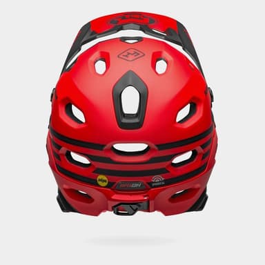 Bell Super DH Spherical MIPS Fasthouse Matte Red/Black, Cykelhjälm Röd M