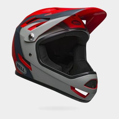 Bell Sanction Matte Crimson/Slate/Dark Grey, Cykelhjälm Grå S