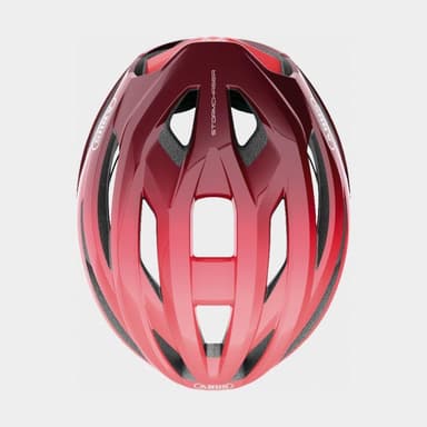 Abus StormChaser Bordeaux Red, Cykelhjälm Röd M