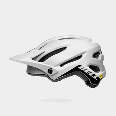 Bell 4Forty MIPS Gloss/Matte White Black, Cykelhjälm Vit Large