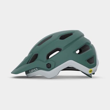 GIRO Source MIPS W Matte Grey/Green, Cykelhjälm Grön M