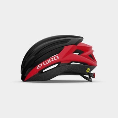 GIRO Syntax MIPS Matte Black Bright Red, Cykelhjälm Röd Large