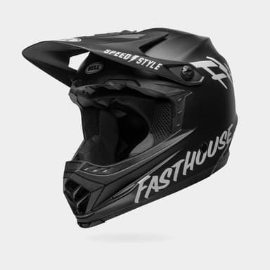 Bell Full-9 Fusion MIPS Fasthouse Matte Black/White, Cykelhjälm Svart M