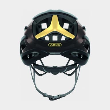 Abus AirBreaker Black Gold, Cykelhjälm Gold M