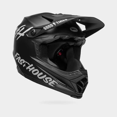 Bell Full-9 Fusion MIPS Fasthouse Matte Black/White, Cykelhjälm Svart M